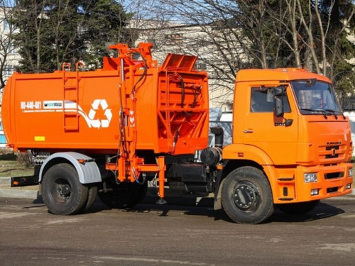 Аренда мусоровоза 12 м3 КамАЗ КО440-4К